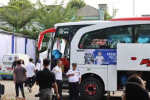 Jumlah Penumpang Bus Menurun Selama Libur Nataru di Sumut
