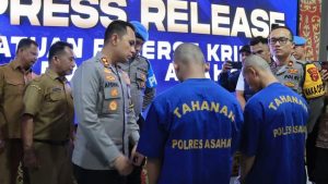 Polres Asahan Tangkap Geng Motor Yang Bacok Pengamen