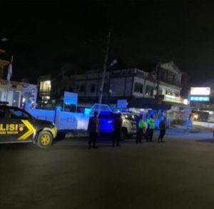 Polres Tanah Karo Menggelar Patroli Malam Untuk Mengantisipasi Gangguan Kamtibmas Di Wilayah Kabanjahe