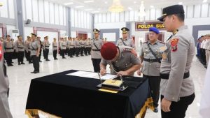 Kapolda Sumut Memimpin Sertijab Dirreskrimsus Polda Sumut Hingga Kapolres Dairi