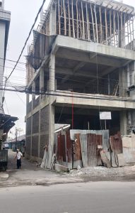 Bangunan Ruko Jalan Brigjen Zein Hamid Gang Andika Diduga Dibangun Diatas Ruang Milik Jalan.