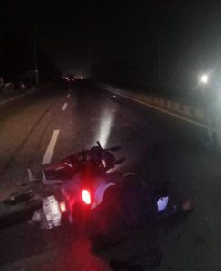 Satlantas Polres Sergai Selidiki Truk Yang Kabur Setelah menabrak Seorang Guru