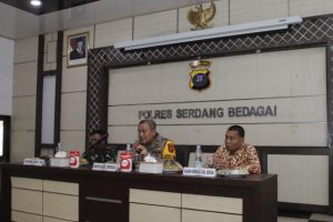 Polres Sergai Menetapkan Sinergi Lintas Sektor Untuk Pengamanan Imlek