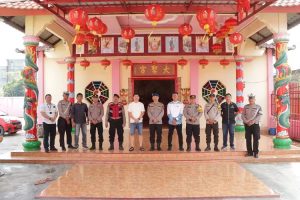 Polres Sergai Amankan 9 Vihara, Klenteng, dan Objek Wisata Saat Perayaan Imlek 2576 Kongzili Tahun 2025