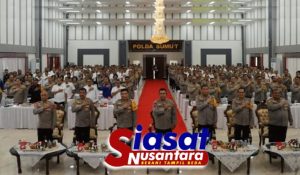 Direktorat Lalu Lintas Polda Sumut Ikuti Rapat Pimpinan Polda Sumut 2025