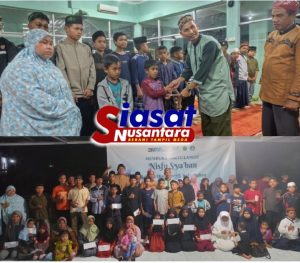 Sambut Malam Nisfu Sya’ban, PTPN 4 Regional 4 Unit Lagan Jambi Bakti Sosial Berbagi Santuni Anak Yatim