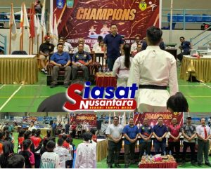 Ketua KONI Beltim Buka Turnamen Karate Se-Babel, Diikuti oleh 347 Atlet Open Tournament dan 234 Atlet Festival