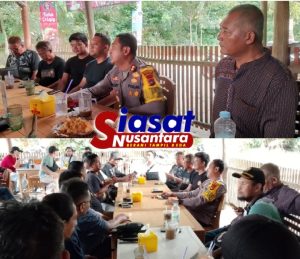 Ngopi Bareng Kapolres Belitung Bersama Insan Pers, Eratkan Sinergi Perkuat Kolaborasi Media dan Polri