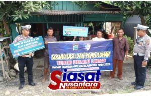 Tekan Angka Kecelakaan, Polres Tebing Tinggi Laksanakan Razia Operasi Keselamatan Toba 2025