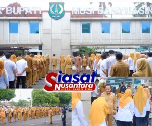 Perdana Pimpin Apel Pagi, Wakil Bupati Rohman Minta ASN Terus Tingkatkan Pelayanan dan Kedisiplinan