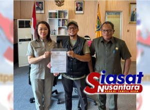 Ketua DPRD Belitung Didampingi Wakil Ketua II Terima Surat Permohonan Audensi dari Ketua YPMB Terkait Lima Persoalan Bertajuk Sepultura Jilid II