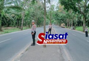 Laksanakan Patroli Hunting, Kasat Lantas Polres Binjai Bubarkan Balap Liar