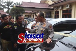 Polres Langkat Amankan 14 Mobil Rental Karna Kasus Penggelapan