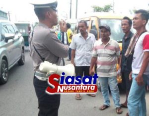 Sat Lantas Polres Pelabuhan Belawan Laksanakan Kegiatan Keamanan dan Kelancaran Lalu Lintas