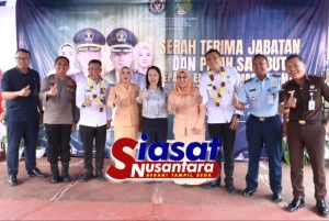 Ketua DPRD Kabupaten Belitung Vina Cristyn Ferani Hadiri Serah Terima dan Pisah Sambut Kepala Lapas Kelas II B Tanjungpandan