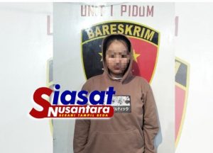 Tim Opsnal Macan Putih Sat Reskrim Polres Bangka Barat Ringkus BU Pelaku Penggelapan Arisan