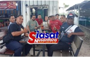 Eratkan Silaturahmi dan Kemitraan, Obrol Santai Sambil Ngopi Kadis DiskominfoSP Beltim Bersama Perwakilan PJS Kabupaten Belitung