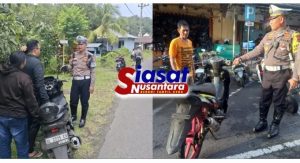 Kurangi Rawan Macet dan Kecelakaan Satlantas Polres Sangihe Gelar Operasi Keselamatan 2025