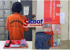 Tim Sat Reserse Narkoba Polresta Pangkalpinang Berhasil Ringkus Pria Berinisial LN Seorang Kurir Narkoba
