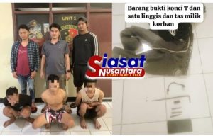 Tiga Pelaku Curanmor yang Meresahkan Berhasil Diringkus Tim Unit Reskrim Polsek Parung Panjang