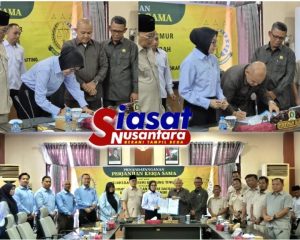 Kejaksaan Negeri Beltim dan DPRD Beltim Perkuat Sinergi melalui Penandatanganan MoU