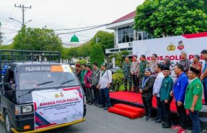 Polda Sumut Berikan Bansos Kepada Masyarakat Jelang Ramadhan 2025