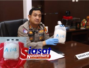 Satresnarkoba Polres Belitung Berhasil Amankan Narkotika Jenis Sabu Seberat 1,05 KG di Pantai Batu Bedil Sijuk