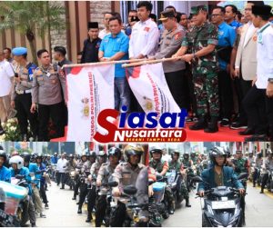 BEM PTNU dan Polri Gelar Pembagian Bantuan Sosial di Beberapa Wilayah Dalam Rangka Sambut Ramadhan 2025