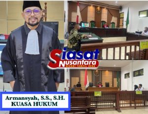 Kuasa Hukum Armansyah, S.S., S.H Praperadilan ke Pengadilan Negeri Pangkalpinang, Mencari Keadilan Buat Kliennya