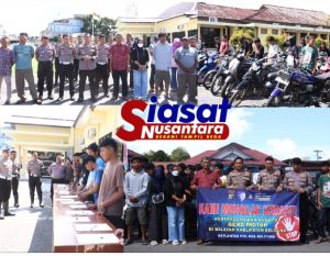 Kapolres Belitung Beri Imbauan Kepada Pengendara yang Terlibat Aksi Balap Liar