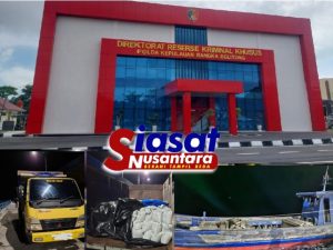 Update Kasus Penyelundupan Pasir Timah di Belitung: Polda Babel Tetapkan 14 Orang Sebagai Tersangka