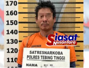 Tim Opsnal Sat Resnarkoba Polres Tebing Tinggi Berhasil Ringkus Seorang Pengedar Sabu Dengan Berat 6,18 Gram