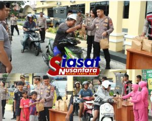 Polres Belitung dan Bhayangkari Berbagi Berkah Ramadan 1446 H kepada Masyarakat