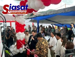 Dorong Kemajuan Infrastruktur Energi, Bupati Sangihe Grand Opening SPBU Kompak PT Manganitu Jaya Sukses