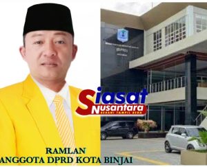 Ramlan Anggota DPRD Kota Binjai dari Fraksi Golkar yang Patuh Terhadap Mekanisme Partai