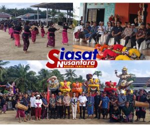 Polsek Sijuk Lakukan Pengamanan Pawai Ogoh-Ogoh dalam Rangka Hari Raya Nyepi Tahun Saka 1947