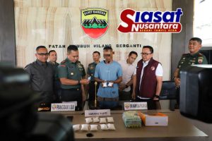 Kodam I/BB Amankan Narkoba Jenis Sabu Seberat 1 Kg