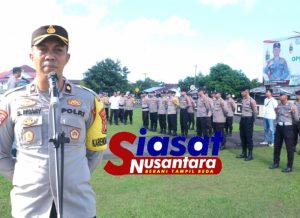 Apel Pengecekan Personel Operasi Ketupat Menumbing 2025, Karendal Ops Tekankan Kedisiplinan dan Jaga Kesehatan