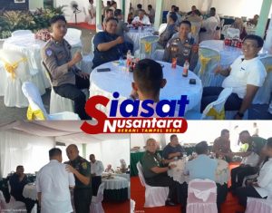 Kaperwil Babel Media Online Siasat Nusantara Hadiri Acara Halal Bihalal Idul Fitri 1446 H Dandim 0414/Belitung