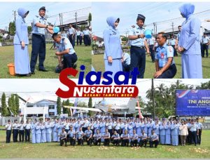 Sebelas Prajurit Lanud H.AS Hanandjoeddin Terima Kenaikan Pangkat Periode 1 April 2025