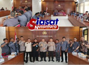 Ciptakan Kamtibmas yang Kondusif, DPC PJS Belitung Gelar Silaturahmi dan Audiensi dengan Kapolres Belitung