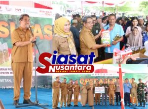 Pemerintah Kabupaten Musi Banyuasin Laksanakan Operasi Pasar Murah di Kecamatan Lawang Wetan