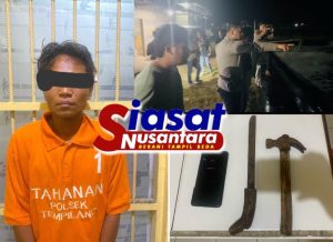 Polsek Tempilang Berhasil Amankan AG, Pelaku Pencurian di Tambak Udang PT MJM