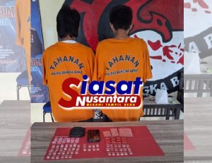 Bawa 53 Paket Sabu, Unit Resintel Polsek Mentok Berhasil Ciduk Dua Pemuda Asal Mentok