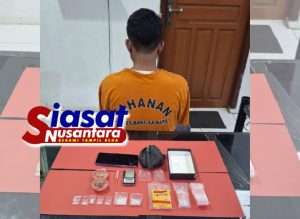 Edarkan Sabu dari Ruko, Warga Parittiga Diciduk Sat Narkoba Polres Bangka Barat