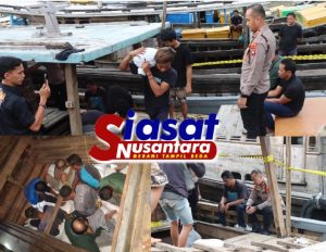 Kapolres Bangka Barat Pantau Langsung Pemindahan 5 Ton Pasir Timah dari Pelabuhan Limbung ke Mako Sat Polairud