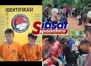 Satres Narkoba Polres Belitung Berhasil Amankan Dua Orang Pemuda Penyalahgunaan Narkotika Jenis Sabu