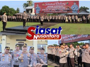 Kunker Pererat Silaturahmi, Kapolda Kep. Babel Gelar Halal Bihalal Bersama Seluruh Personel Polres Belitung