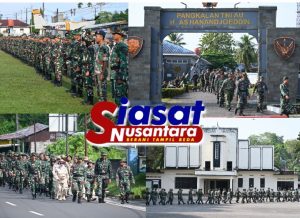 Minggu militer, Prajurit Lanud H.AS Hanandjoeddin Gelar Longmarch Guna Membina Ketahan Fisik Prajurit