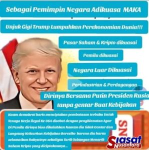 Ditengah Politik dan Ekonomi Kritis Donal Trump Ambil Kebijakan Luar Biasa